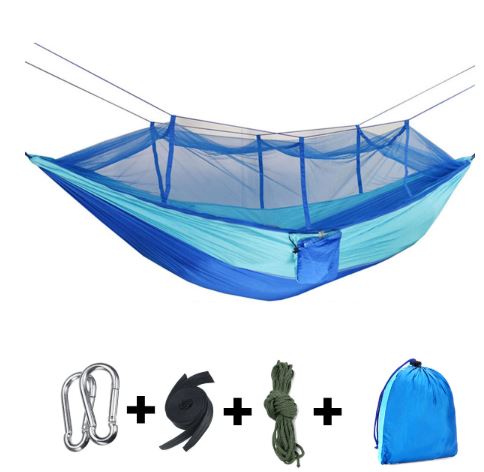 TravelX Waterproof Hammock Tent with Mosquito Net