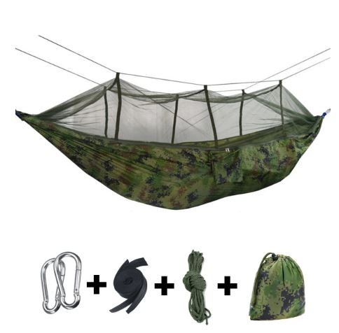 TravelX Waterproof Hammock Tent with Mosquito Net