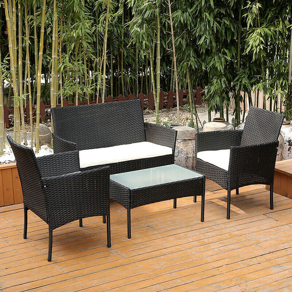 4 PCS Outdoor Furniture Garden Patio Furniture Patio