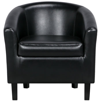 Club Chair Accent Arm Chair Leather Club Chair