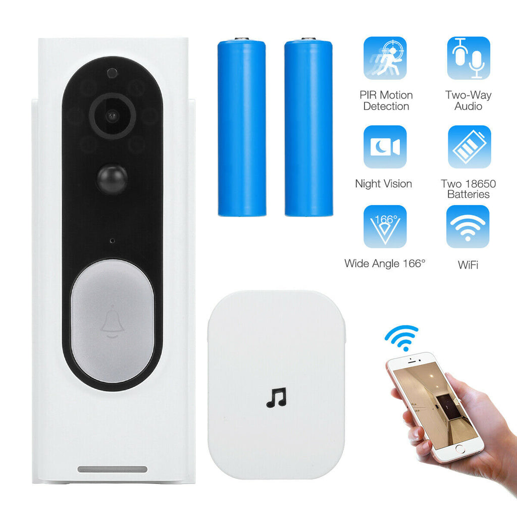 Doorbell With Camera Security Camera Wireless Doorbell