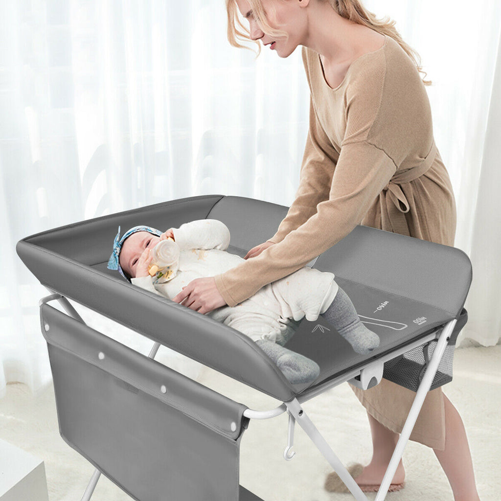 Portable changing table dresser station