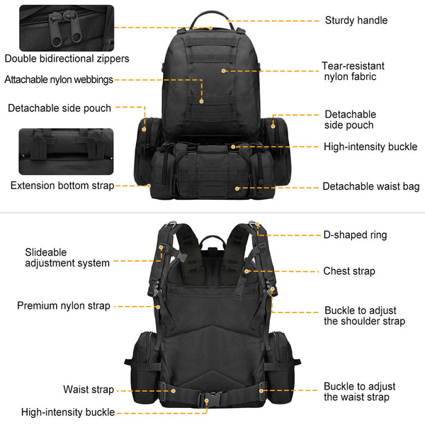 Military Backpack Army Rucksack Tactical Backpack