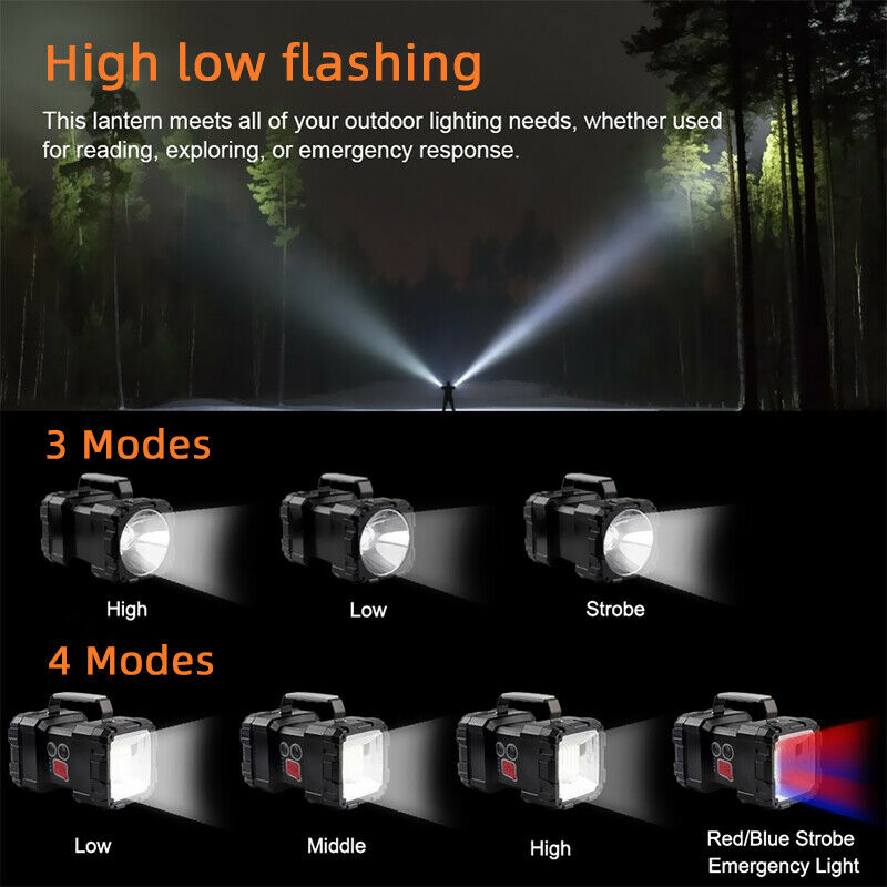 Search Light Portable Handheld Search Light Torch Rechargeable Search Light